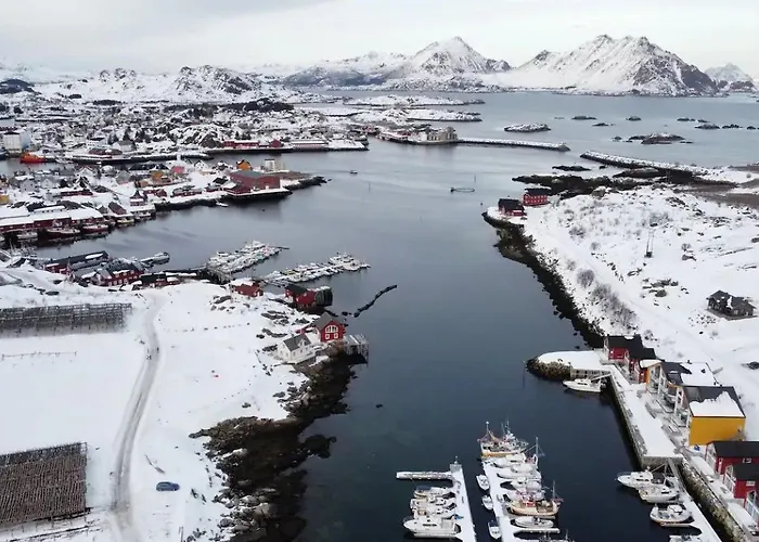 Tatil Evi Spektakulaer Rorbu I Autentiske Omgivelser Ballstad